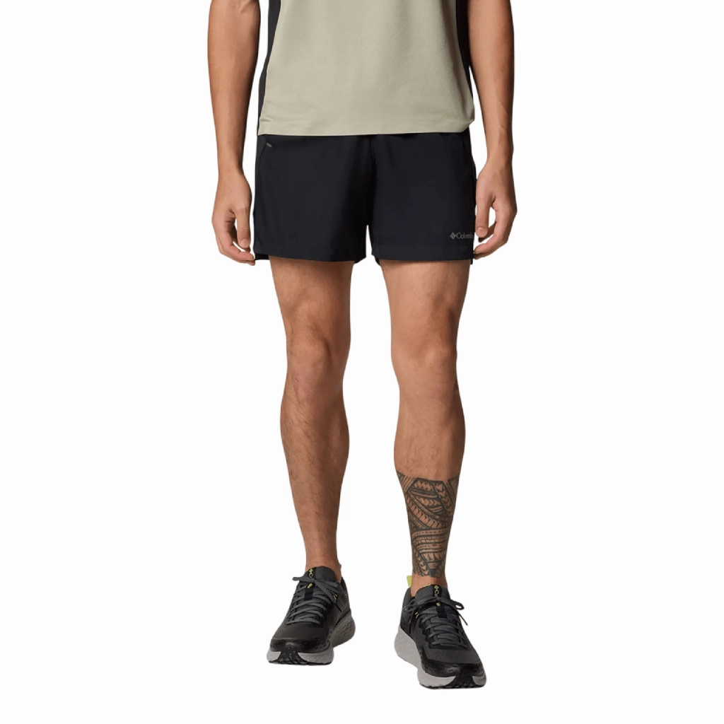 Columbia Three Pitch 7" Short Men Reinforced Seams Microfiber Blend Fabric