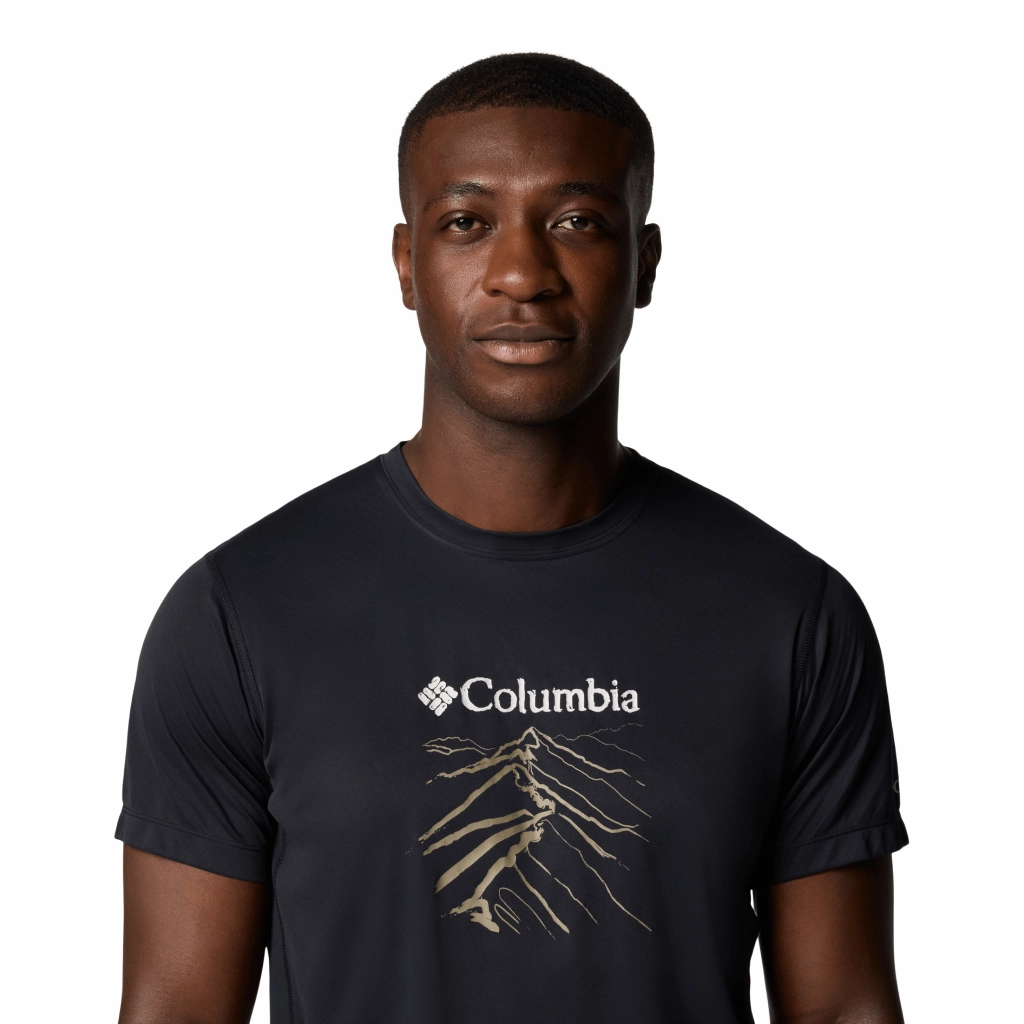 Breathable apparel Timeless Look Wear Columbia Zero Rules Graph T-Shirt Men