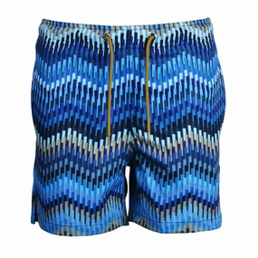 Moda Bandidos Line Zig Swim Short Junior holiday apparel