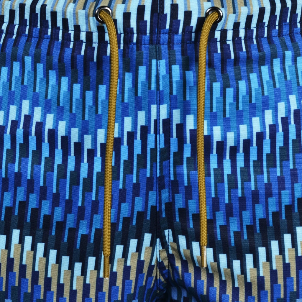 Friction Reducing Lining Moda Bandidos Line Zig Swim Short Junior