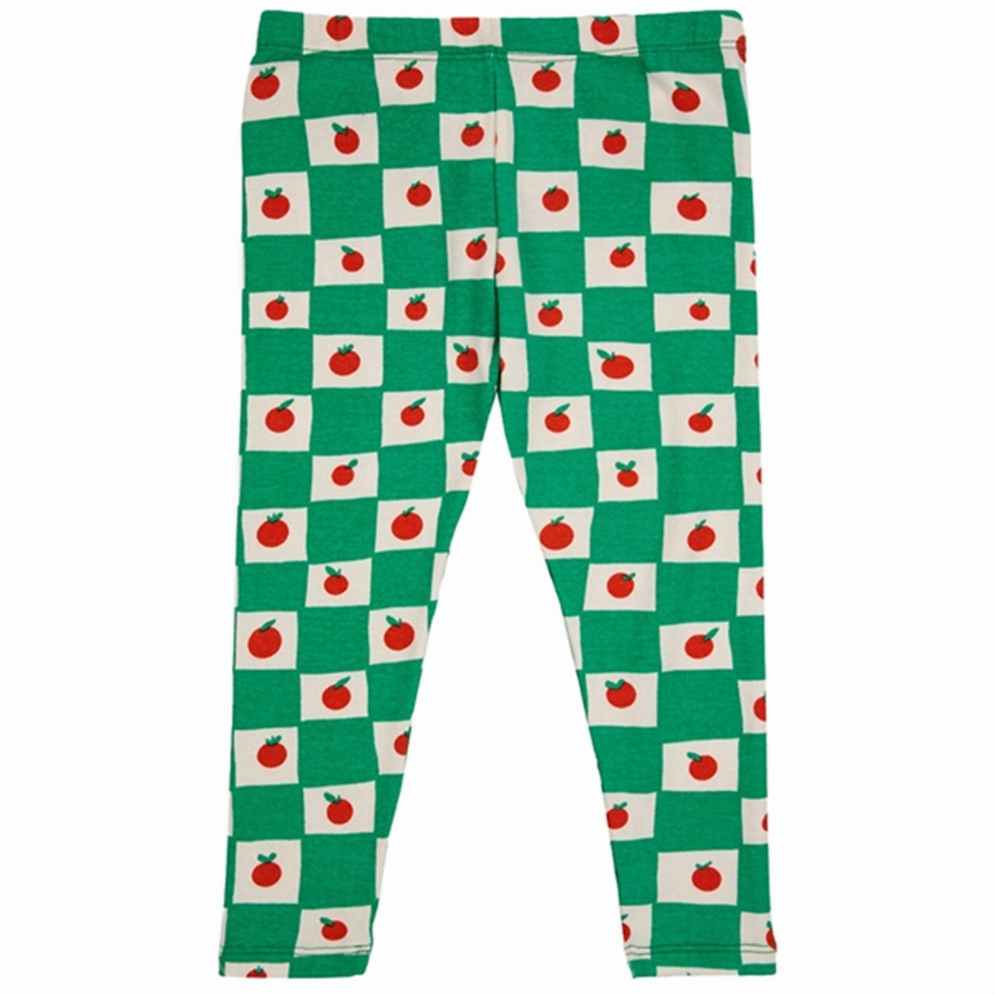 Bobo Choses Baby Tomato All Over Leggings Offwhite Petite Size Non See Pro Athlete Breathable Fabric