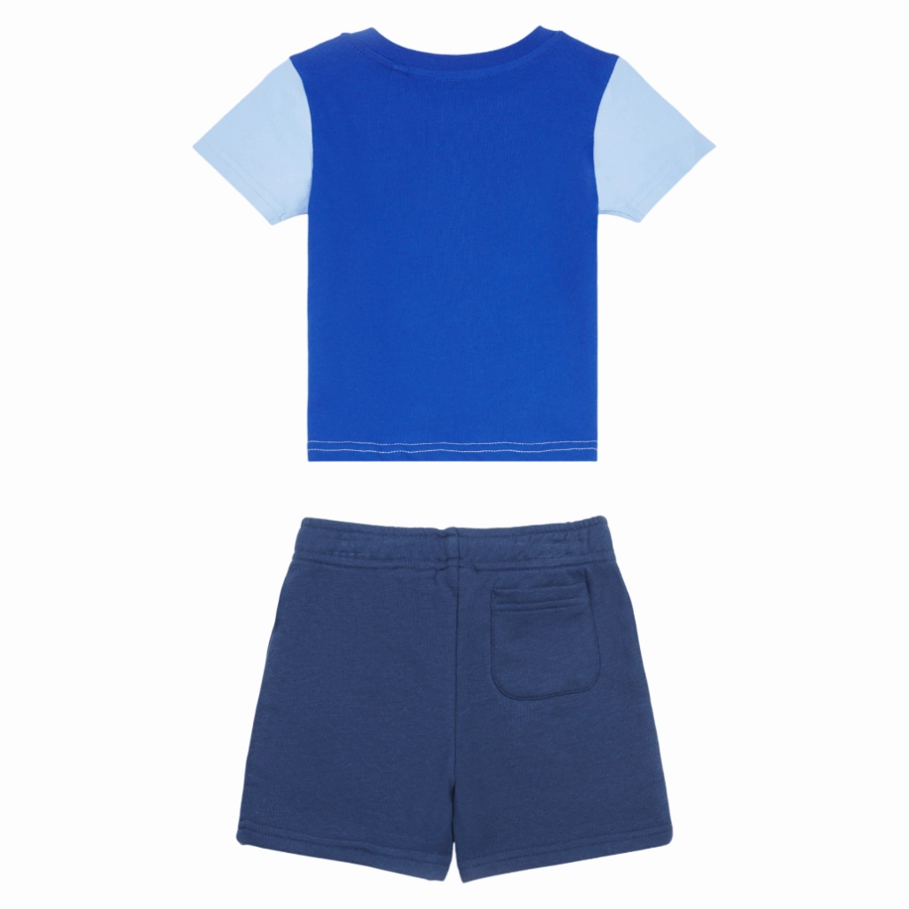 New Balance Ringer T-Shirt/Short Set Infant Circular Knit Design Soft & Smooth