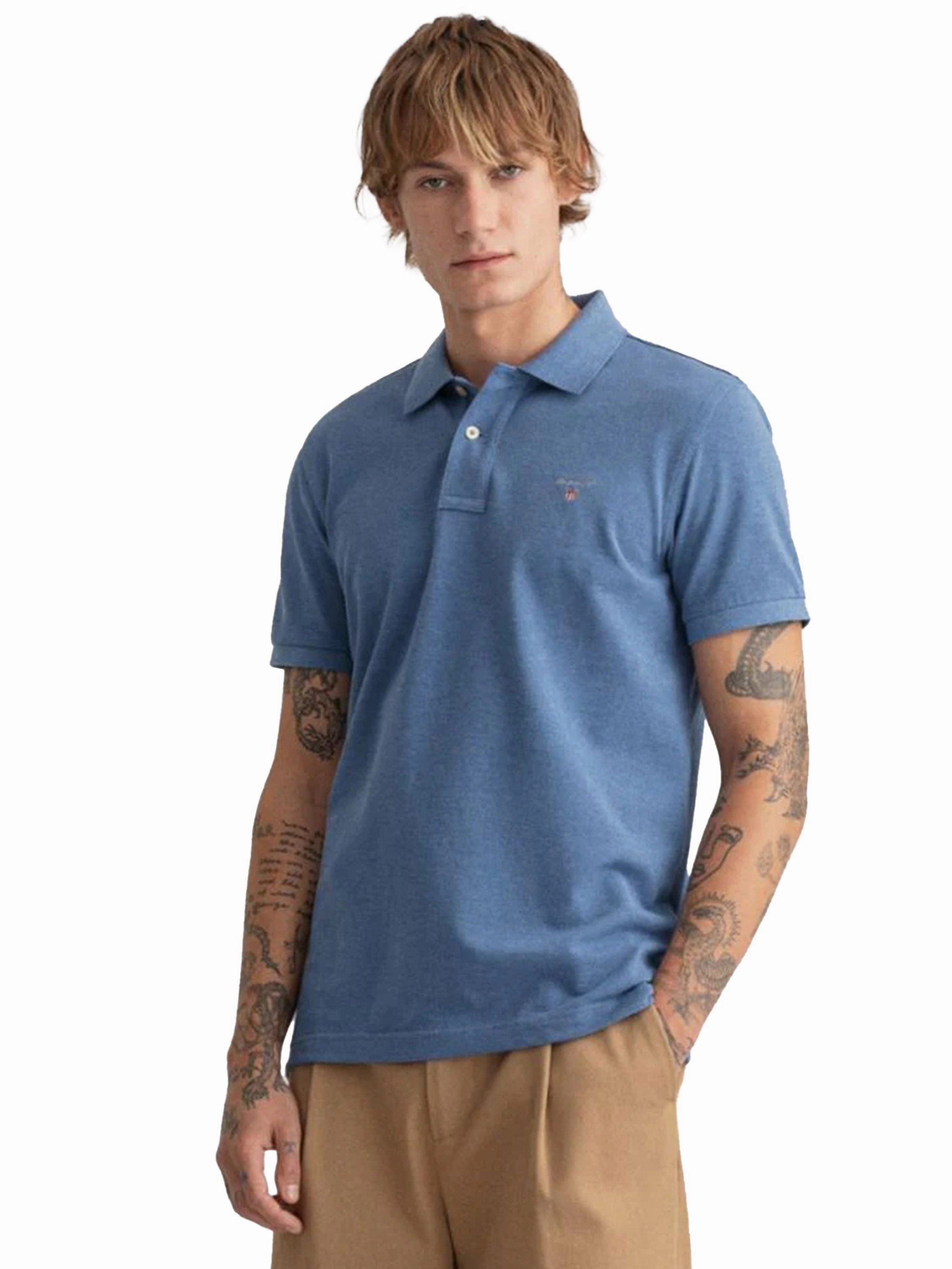DoubleStitched Seams Dressy Casual Gant | Mens Original Pique Polo Shirt