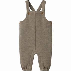 Sweat Wicking Lining Soft Fabric Lil'Atelier Silent Storm Melange Tabby Overalls
