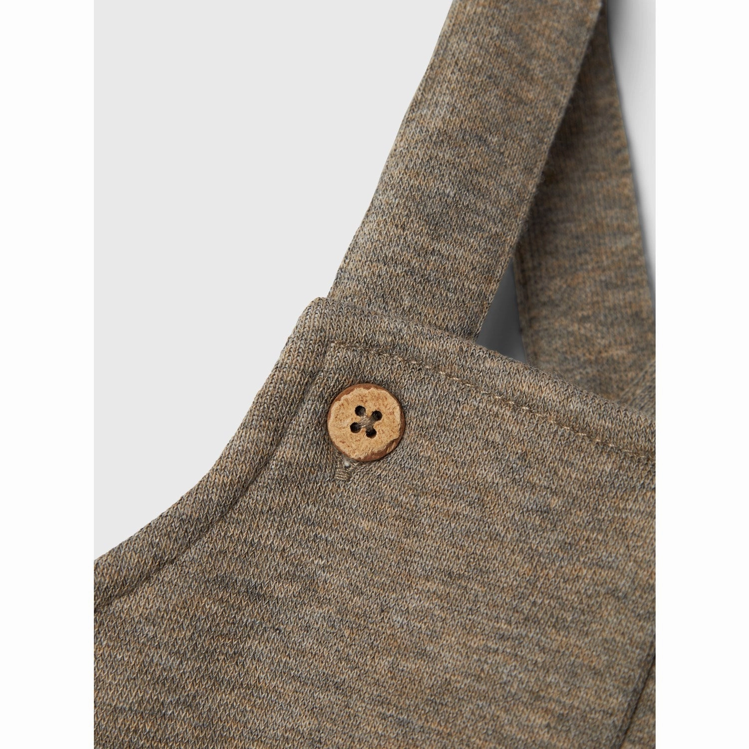 Move Freely Lil'Atelier Silent Storm Melange Tabby Overalls