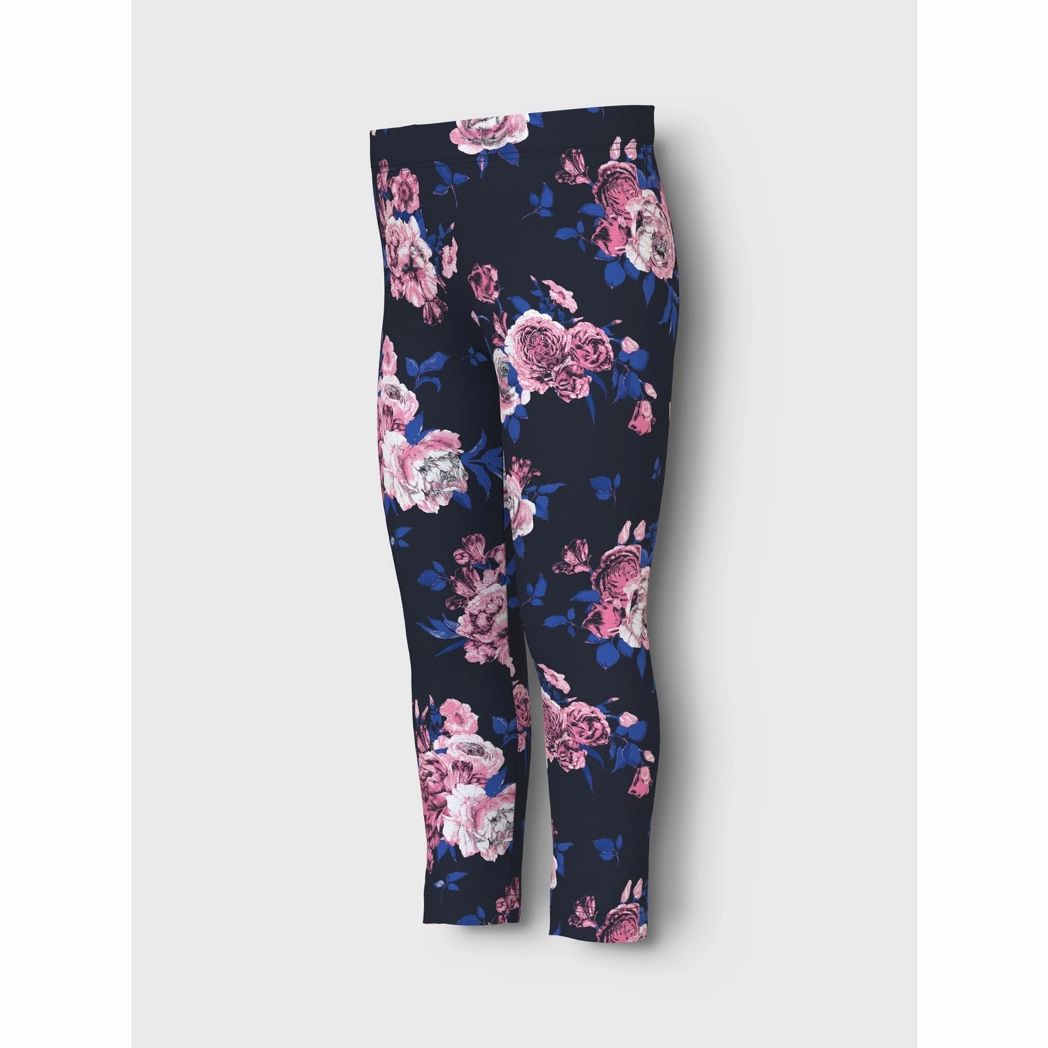Name It Dark Sapphire Big Flowers Vivian AOP Leggings Ultra light