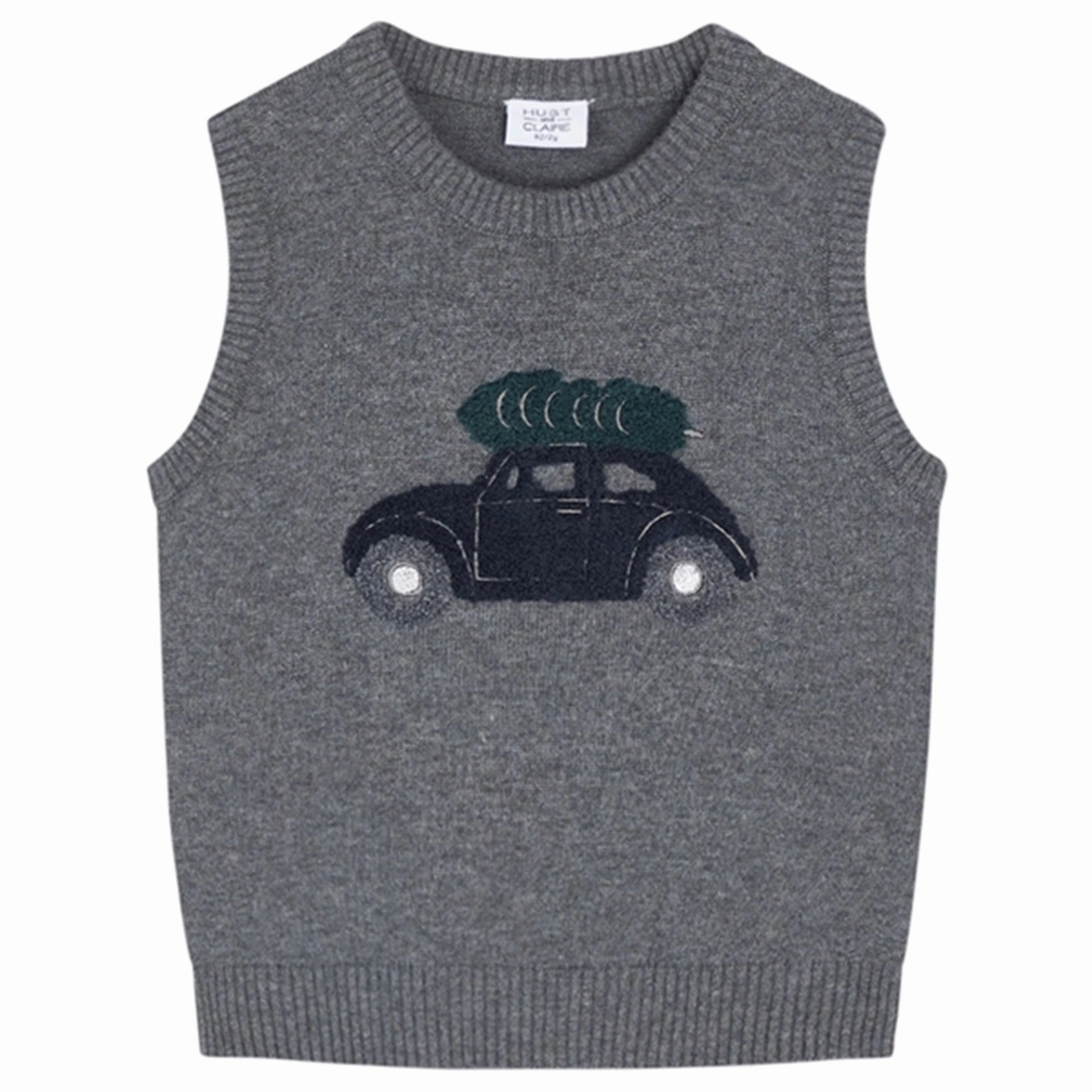 Breathable assorted Hust & Claire Mini Wool Grey Prince Vest