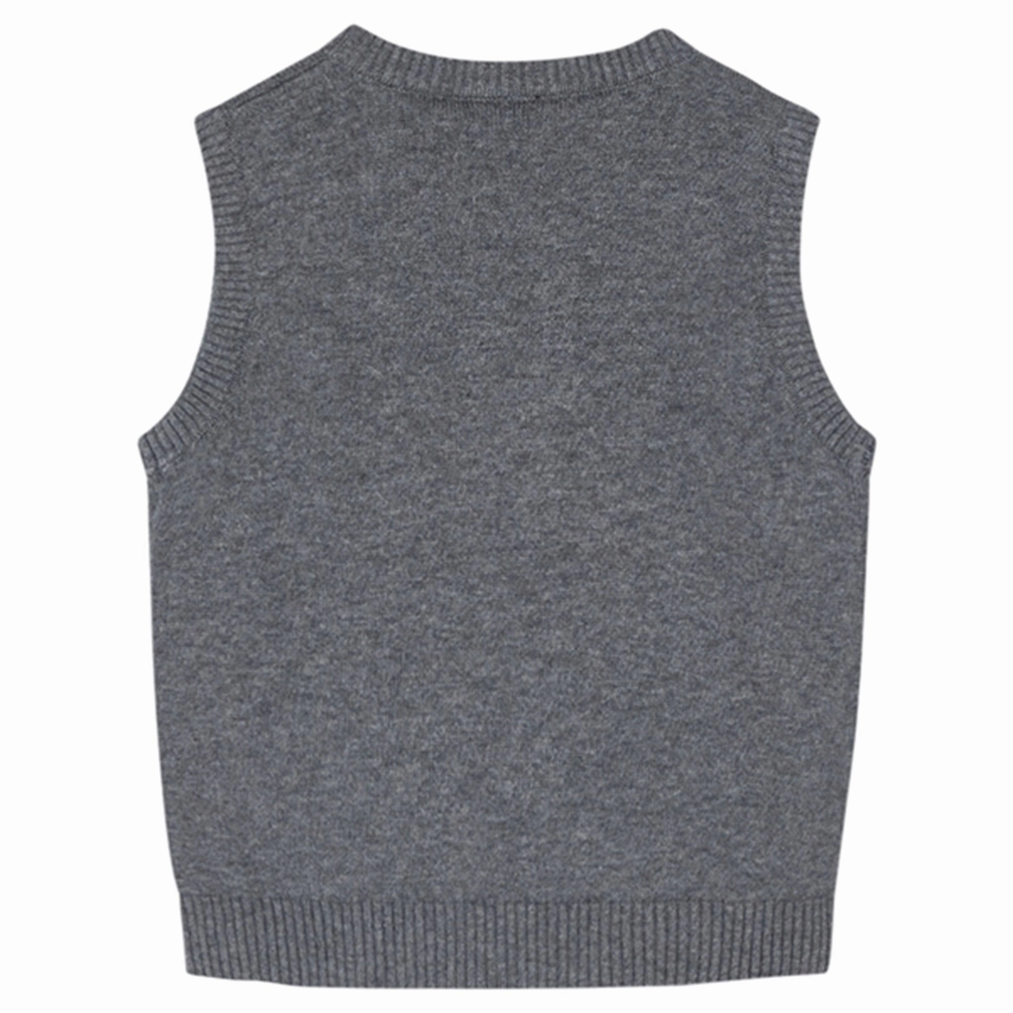 Hust & Claire Mini Wool Grey Prince Vest Worst