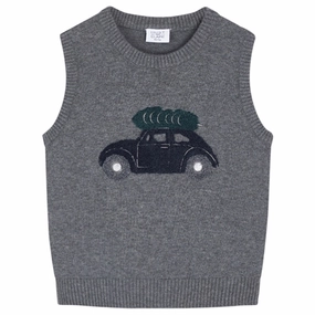 Breathable assorted Hust & Claire Mini Wool Grey Prince Vest