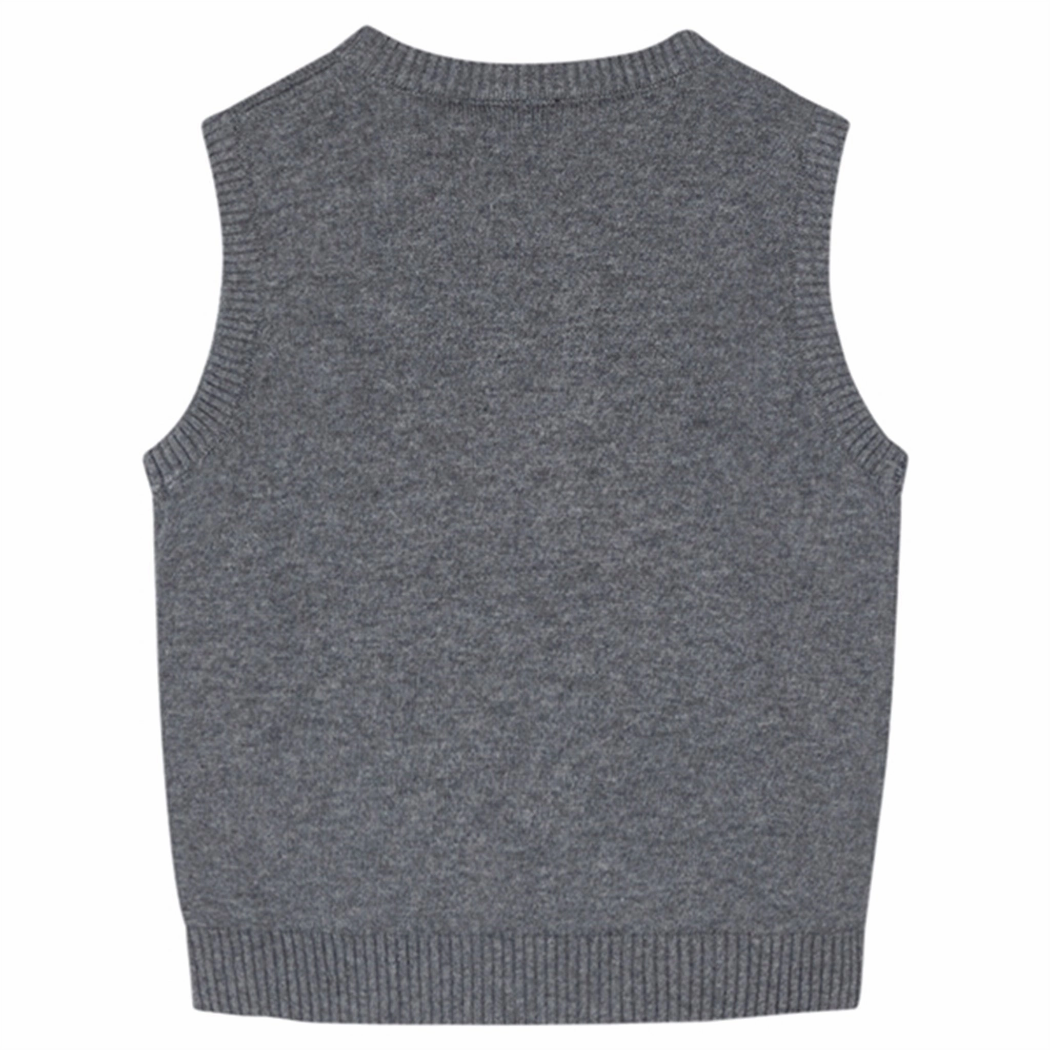 Hust & Claire Mini Wool Grey Prince Vest man made Non Irritating Seams