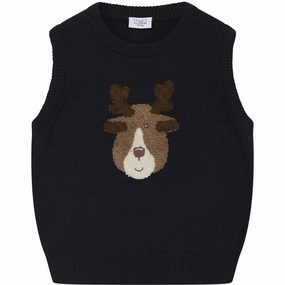 Respected Hust & Claire Mini Navy Princo Pullover