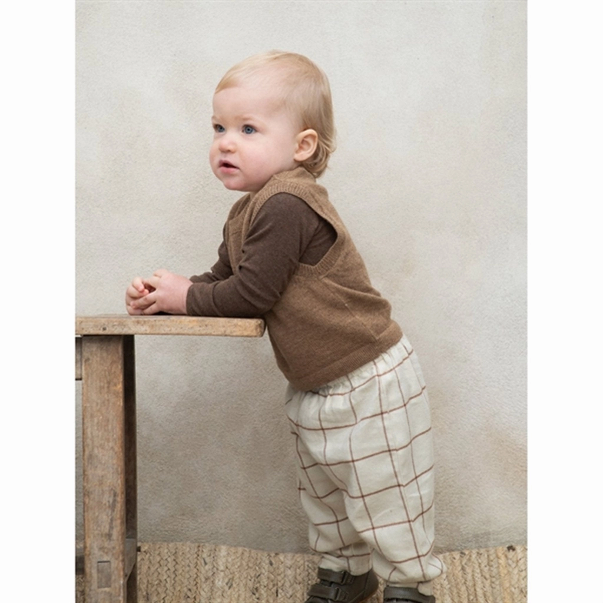 Evening Look Serendipity Hazelnut Baby Alpaca Vest