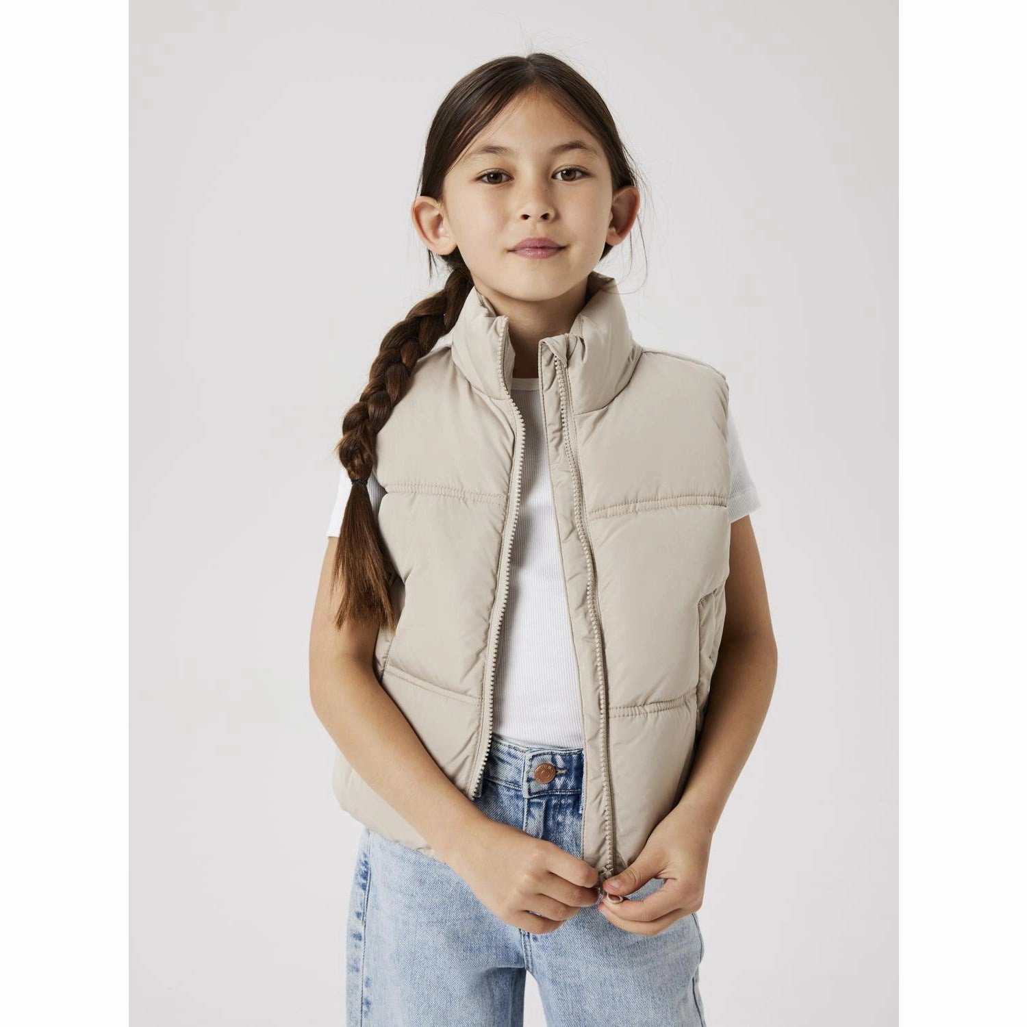 Name It Pure Cashmere Maket Vest Noos assistance Multi Pocket Design
