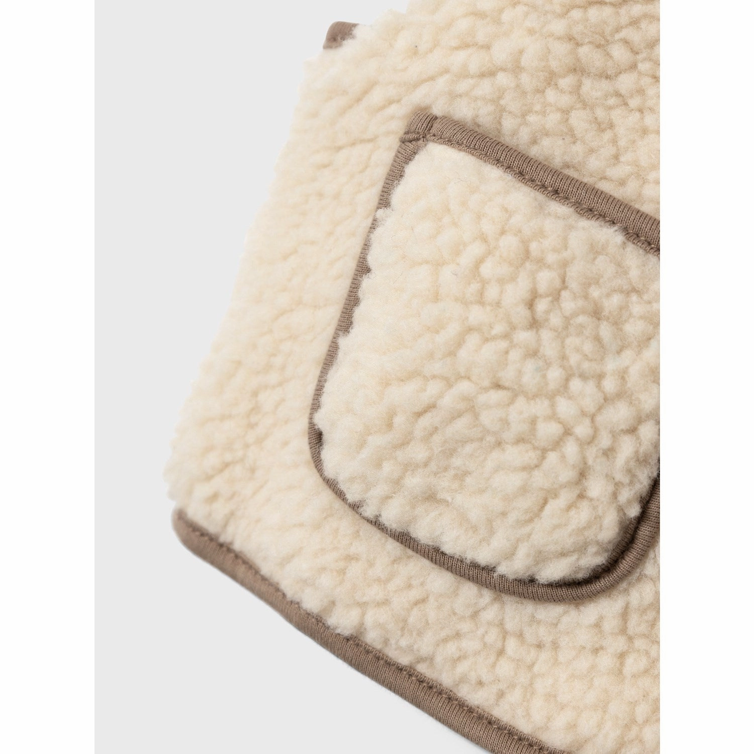 Little Lil'Atelier Birch Jono Sherpa Vest