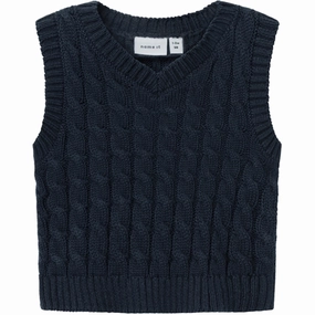 Name it Dark Sapphire Ruso Srtik Slipover Subtle pattern Security