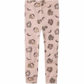 Name It Shadow Gray Unicorn Nmfwillit Wool Leggings High Function