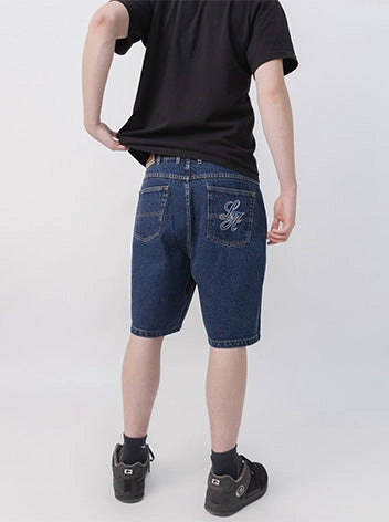 QuickDryTechnology Baggy Denim Shorts