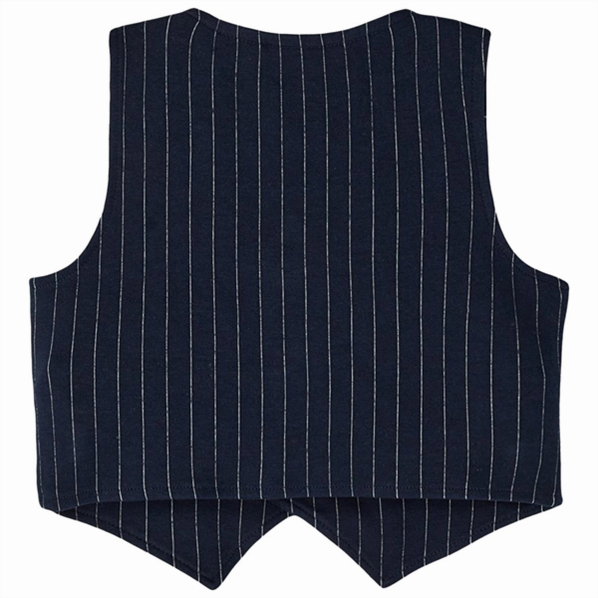 Name it Dark Sapphire Franklin Stripe Sweat Vest standard fit Non Bulky Insulation