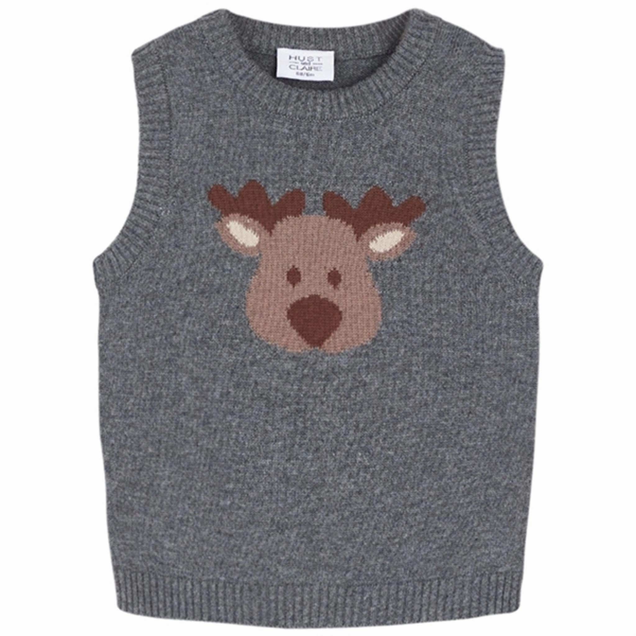 Hust & Claire Baby Wool Grey Perry Vest cute look Party