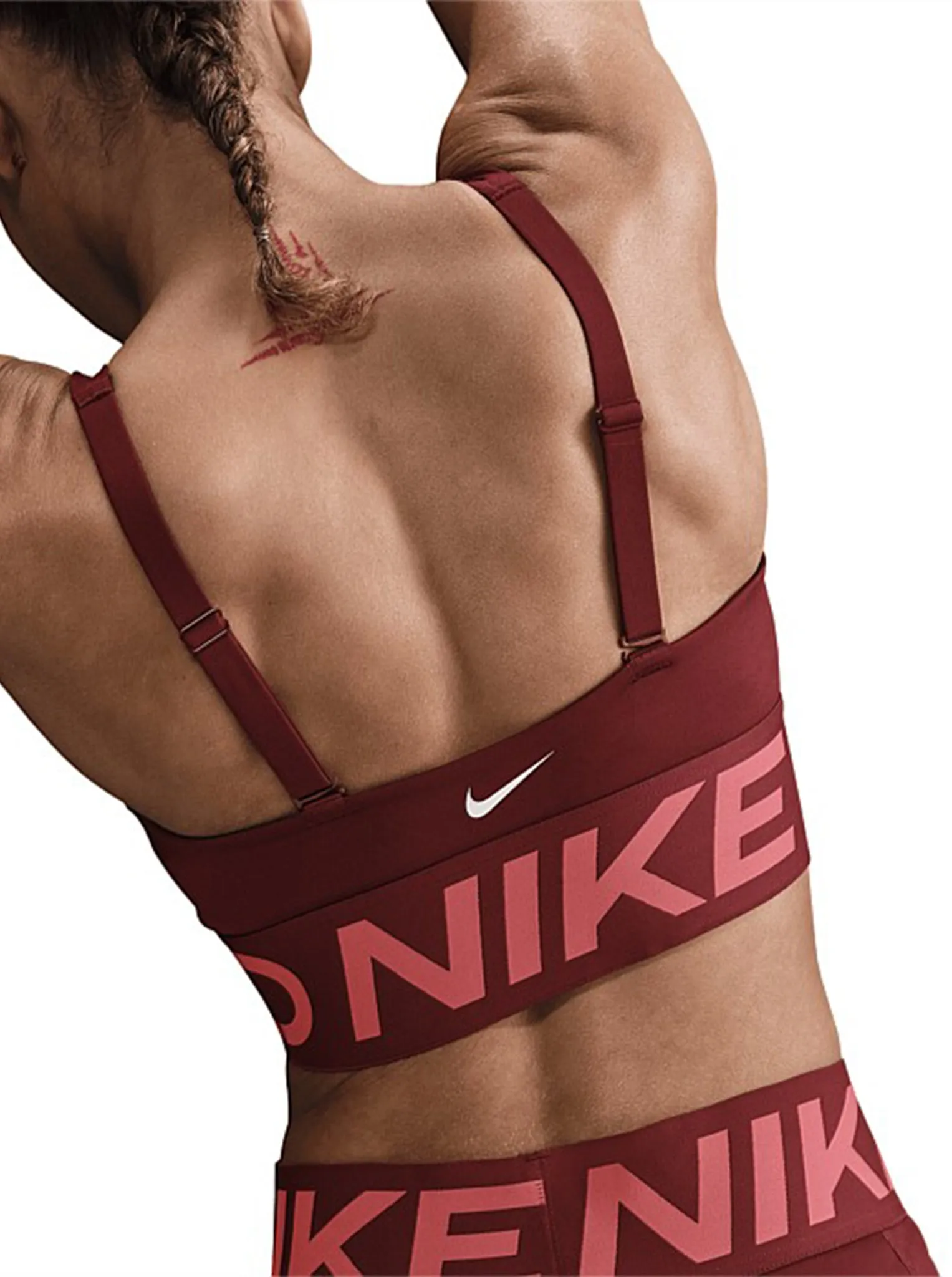 Pro Indy Plunge Medium-Support Padded Sports Bra Ultrasonic seams