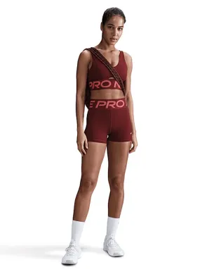 Pro Indy Plunge Medium-Support Padded Sports Bra Reinforced stitching seams