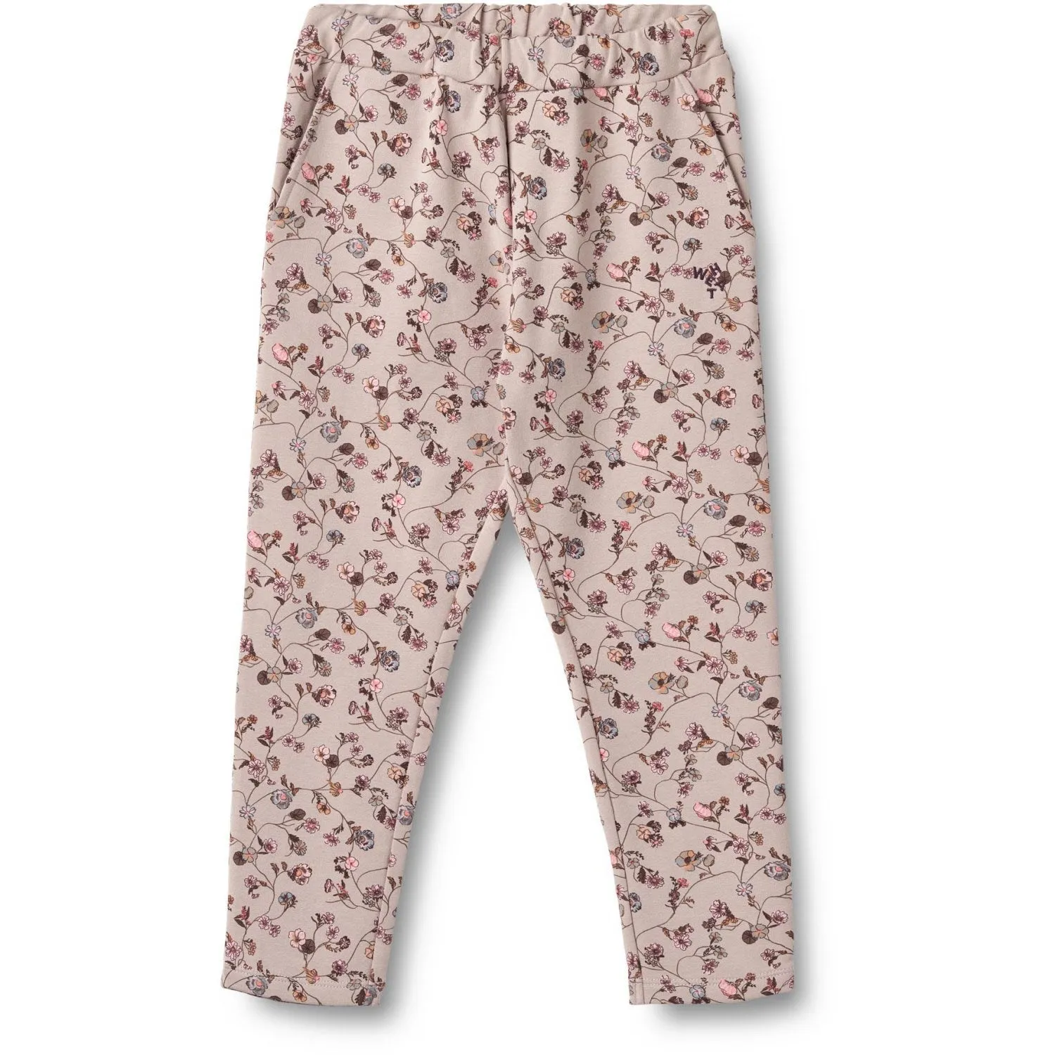 Denim Wheat Dry Rose Flower Vine Sweatpants Vibe