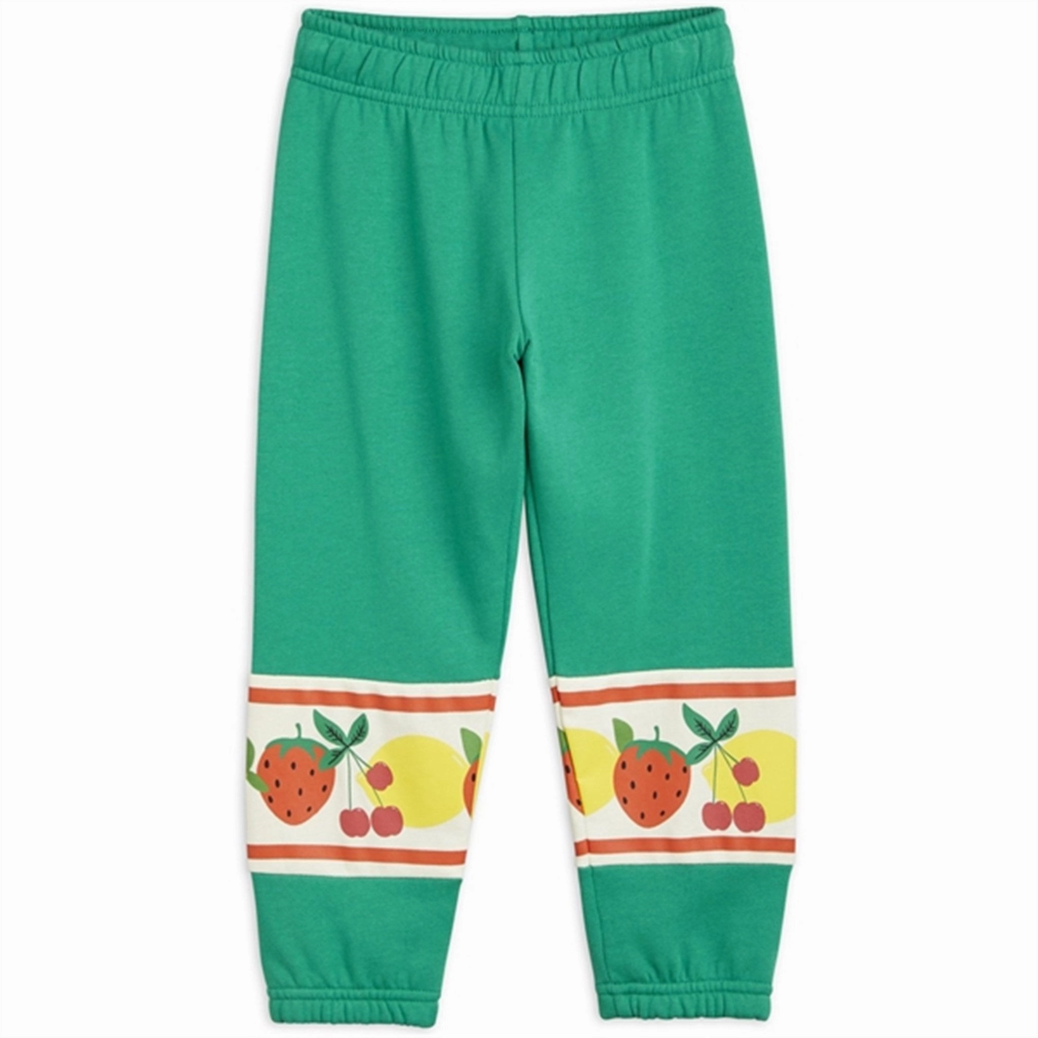 GripperTapeDetails functionality Mini Rodini Fruits Border Sweatpants Green