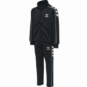 Hummel Black Track Tracksuit ZeroDistraction Tagless Design