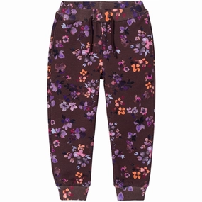 Breathable activewear Name it Chocolate Plum Reppa Sweatpants
