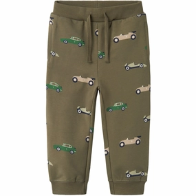 Name It Dusty Olive Brais Regular Sweatpants MoistureControlLiners