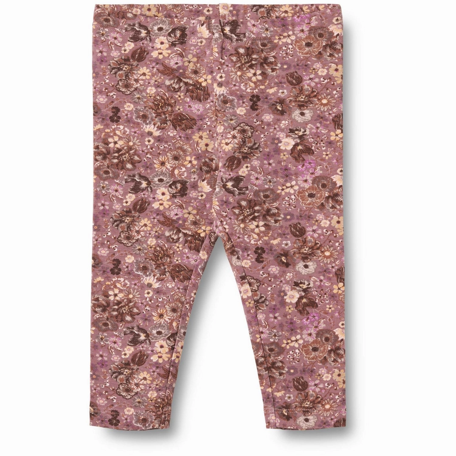 Stretch Recovery Fabric Wheat Lavender Flowers Leggings Jules