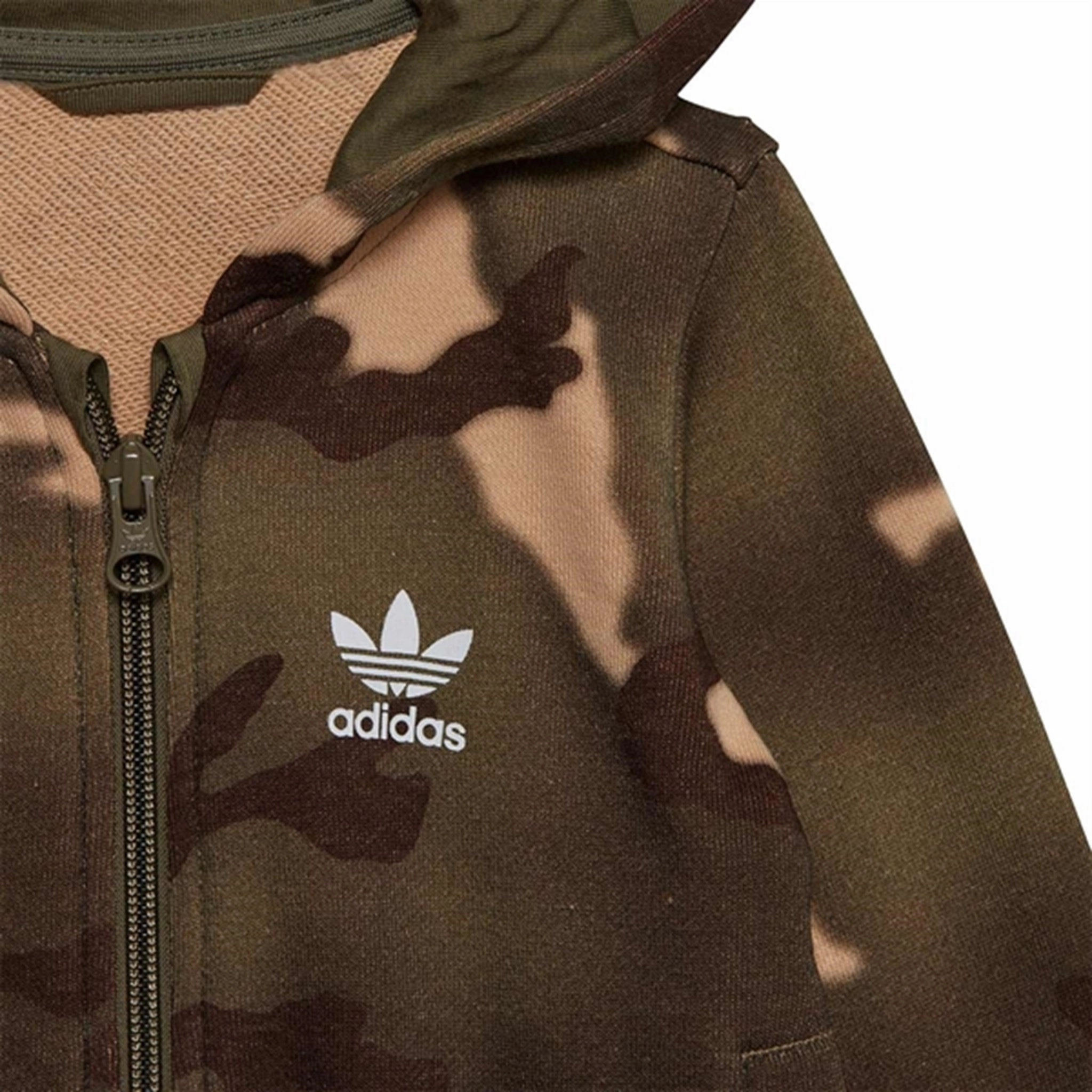 adidas Originals Magic Beige / Multi Color Full Zip Hoodiesuit HighImpactSupport