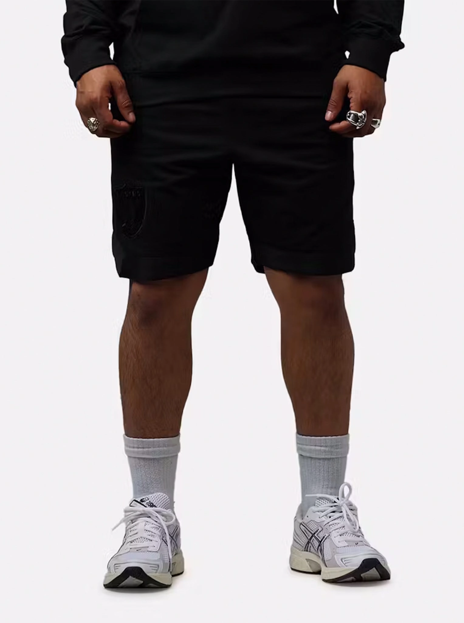 Las Vegas Raiders Logo Select Short MeshVentilation