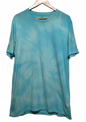 Blue Tie Dye Tee (Size M) Eco Certified Fiber