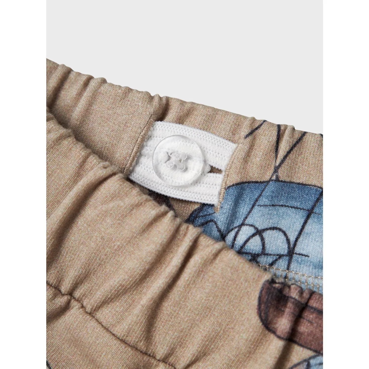 Name It Weathered Teak Regnar Regular Sweatpants Animal-free