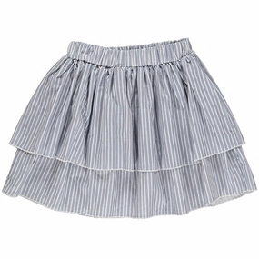 High Shine Gro Warm White Dark Dawn Vala Skirt