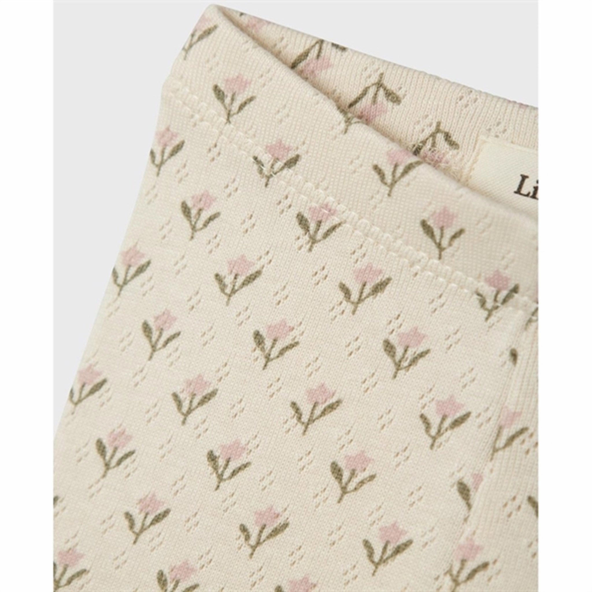 Lil'Atelier Turtledove Rachello Doa Slim Leggings Layered Panel Design