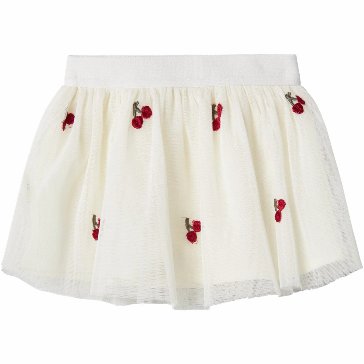 Flared hem Name It Cloud Dancer Butille Tulle Skirt