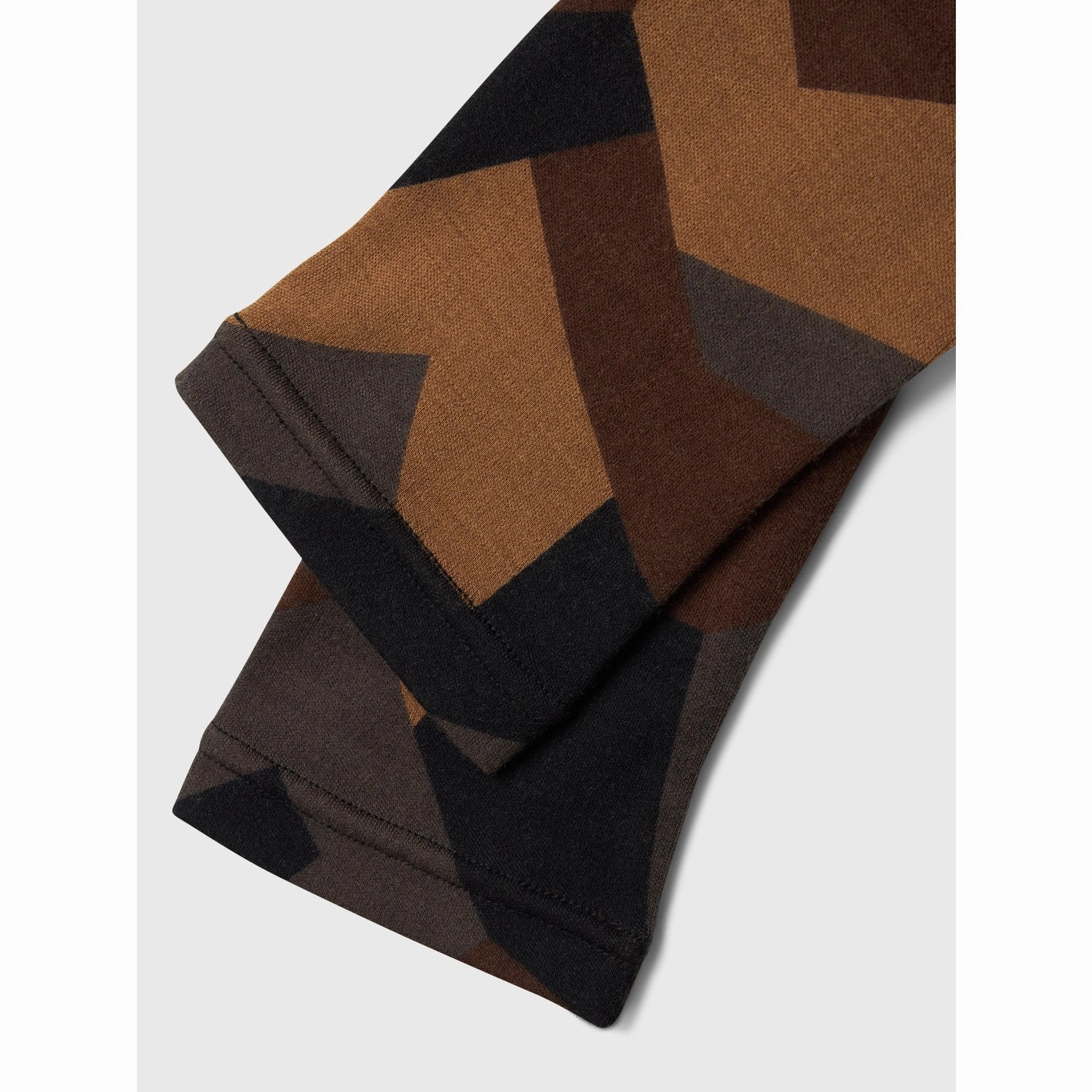 Breathable Stretch Name It Sparrow AOP Willto Wool Long Johns