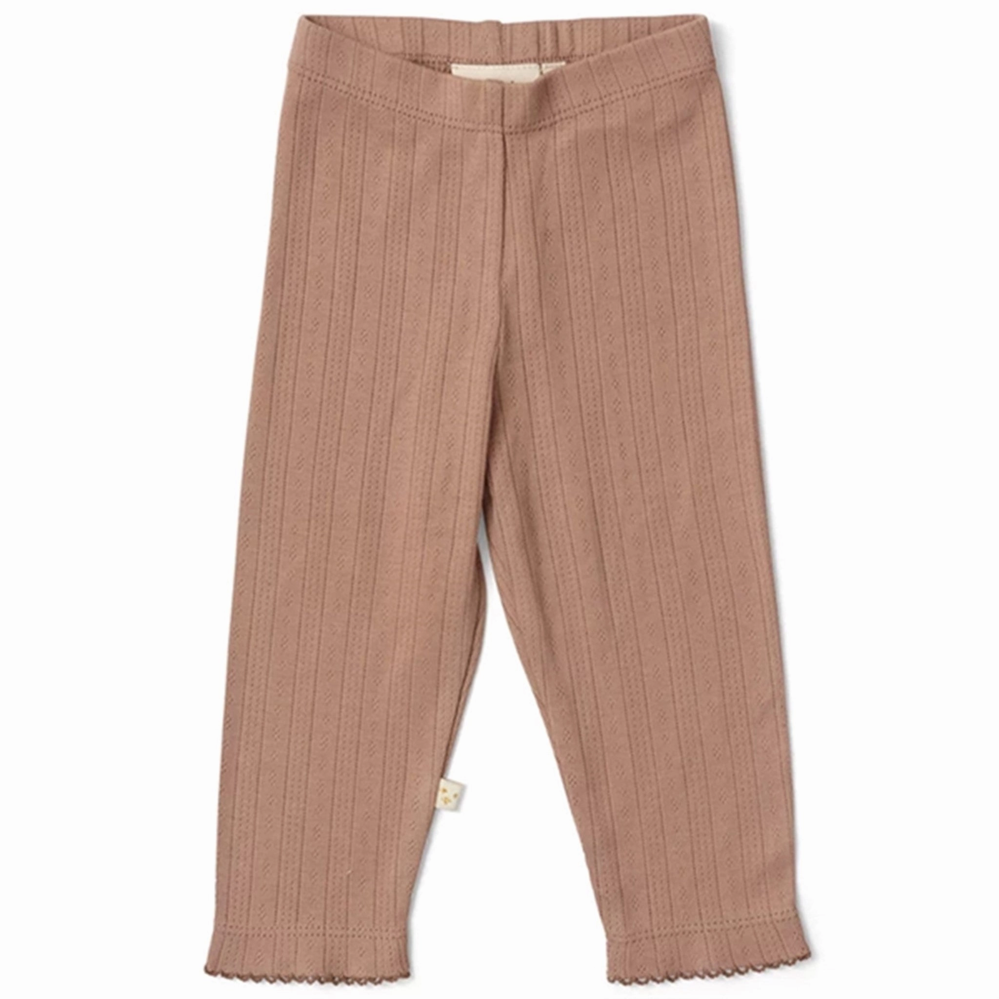 Ribbed Texture Fabric Gusset Crotch Design That's Mine Cocoa Asher Leggings