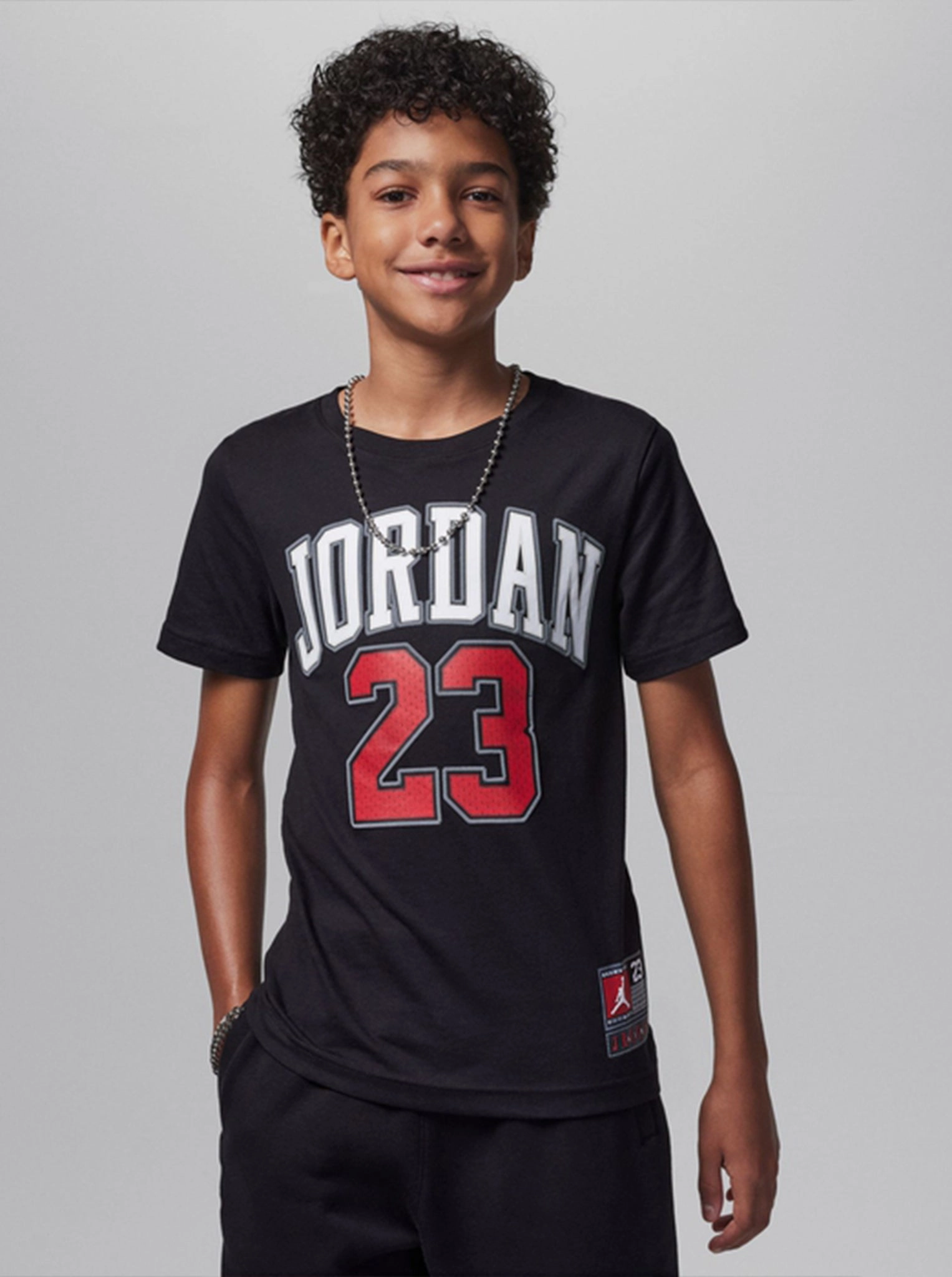 Jordan Practice Flight T-Shirt Youth Fit For All Day Solid Color