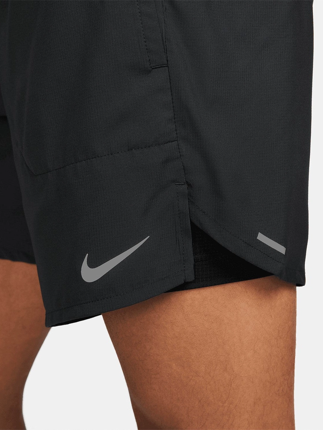 Contemporary Cut Flexible Side Panels Dri-FIT 7???? 2-in-1 Running Shorts