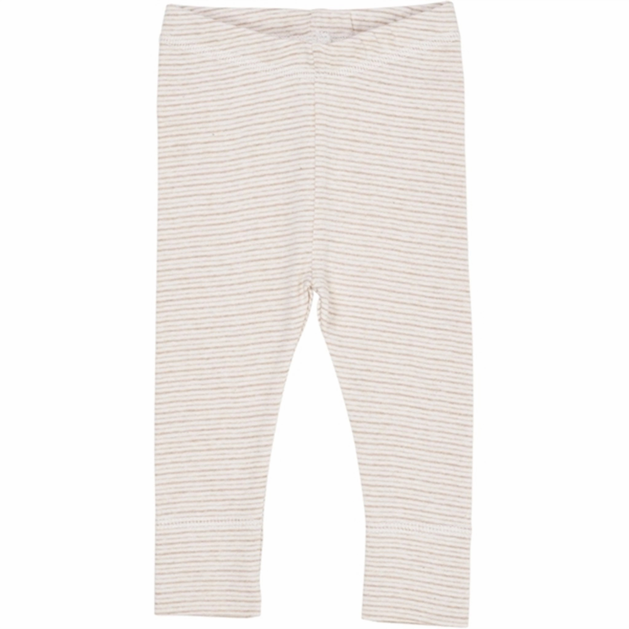 All Ages Travel Outfit Crisp Look Copenhagen Colors Beige Stripe Leggings