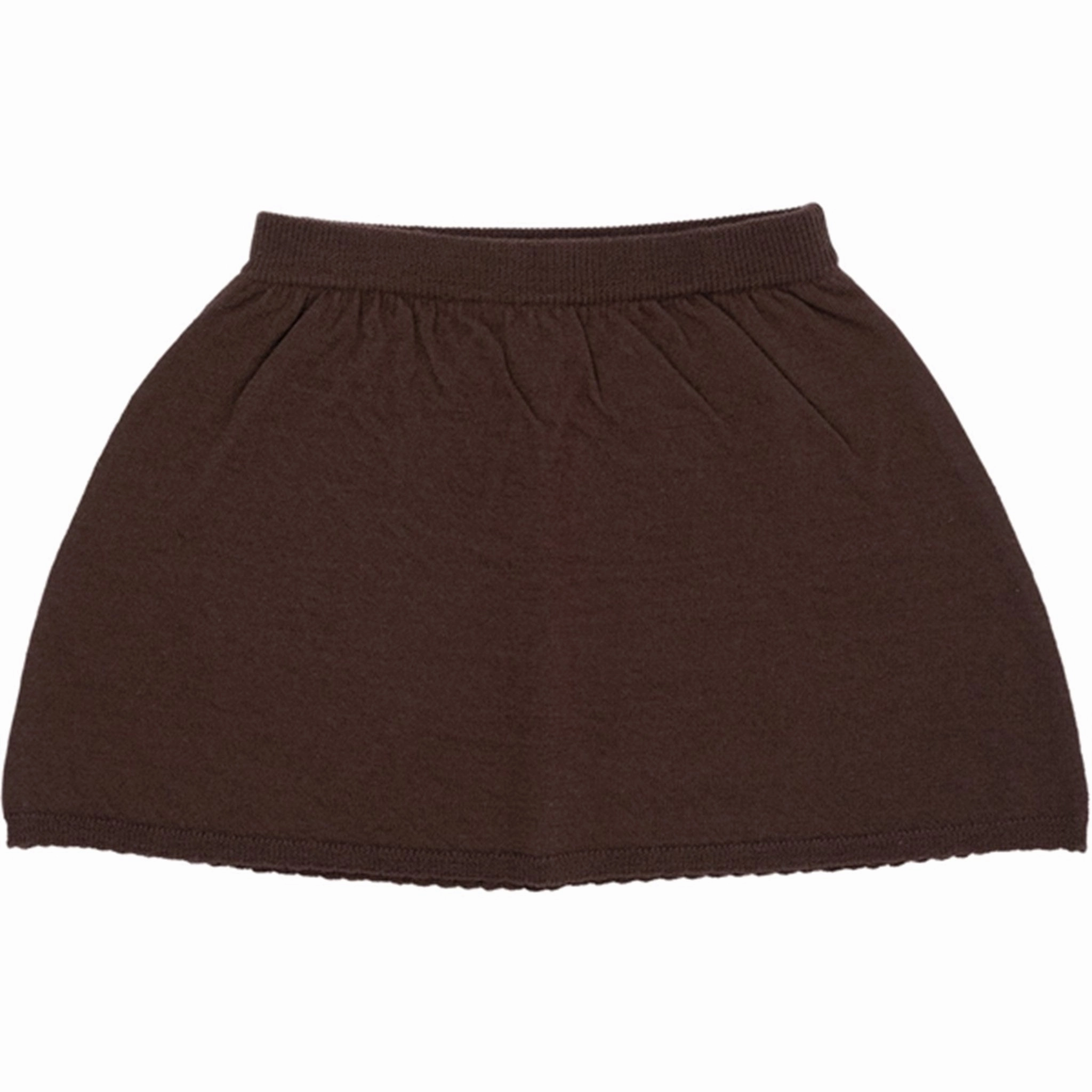 Copenhagen Colors Dk Brown Spektakel Classic Merino Skirt Style Layering Active Wear