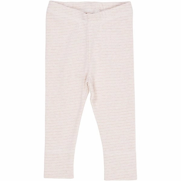 Copenhagen Colors Soft Pink Stripe Leggings Easy Motion Active Lifestyle Studio Practice