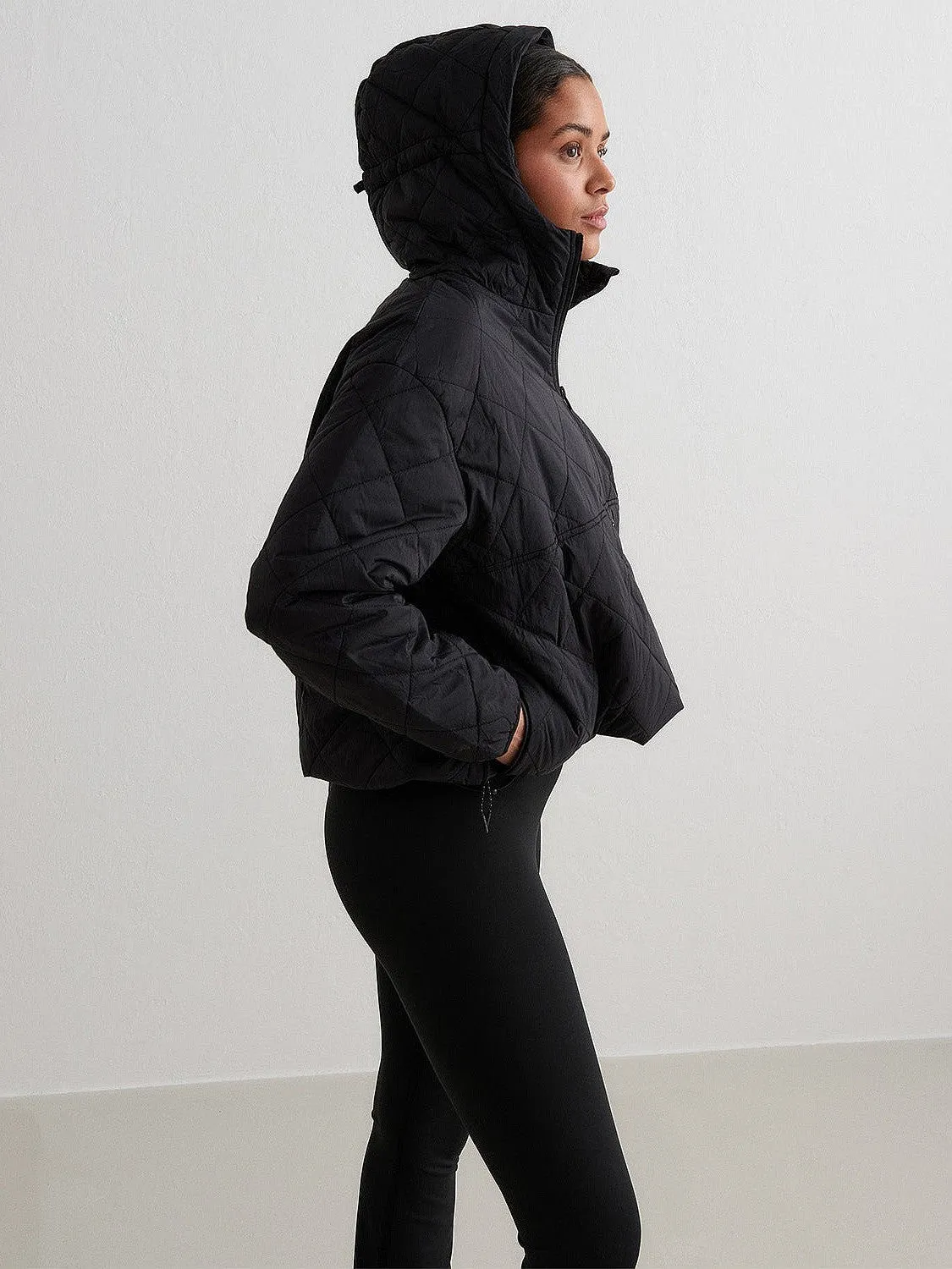 Oversized Quilted Anorak Layered Comfort