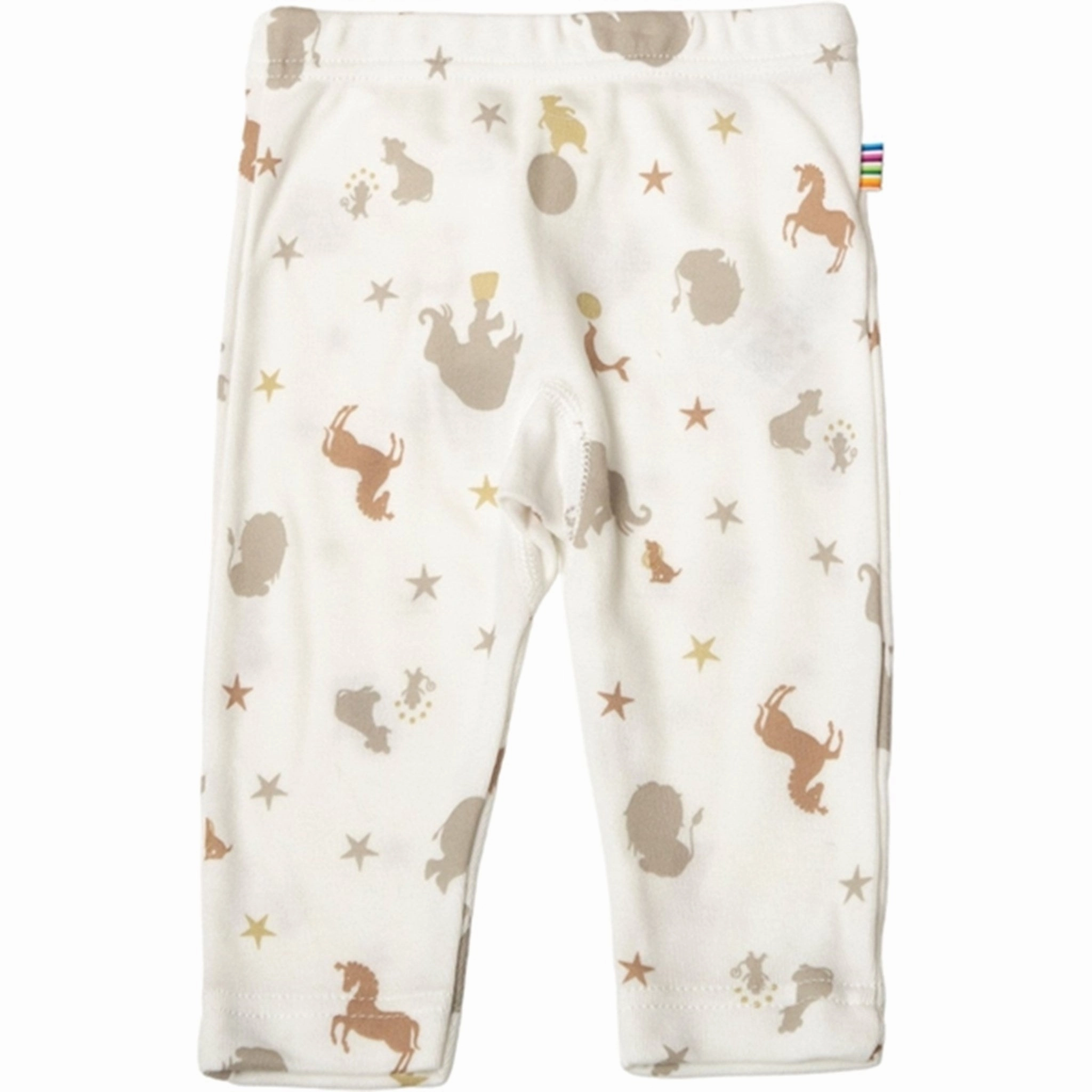 Joha White AOP Leggings Comfortable Fit Design