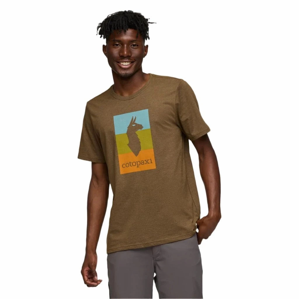 Cotopaxi Llama Block T-Shirt Men Quick Fit