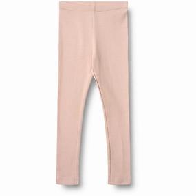 Wheat Powder Rib Leggings Maddy Body-Con Fit Stretch Fit Budget Friendly