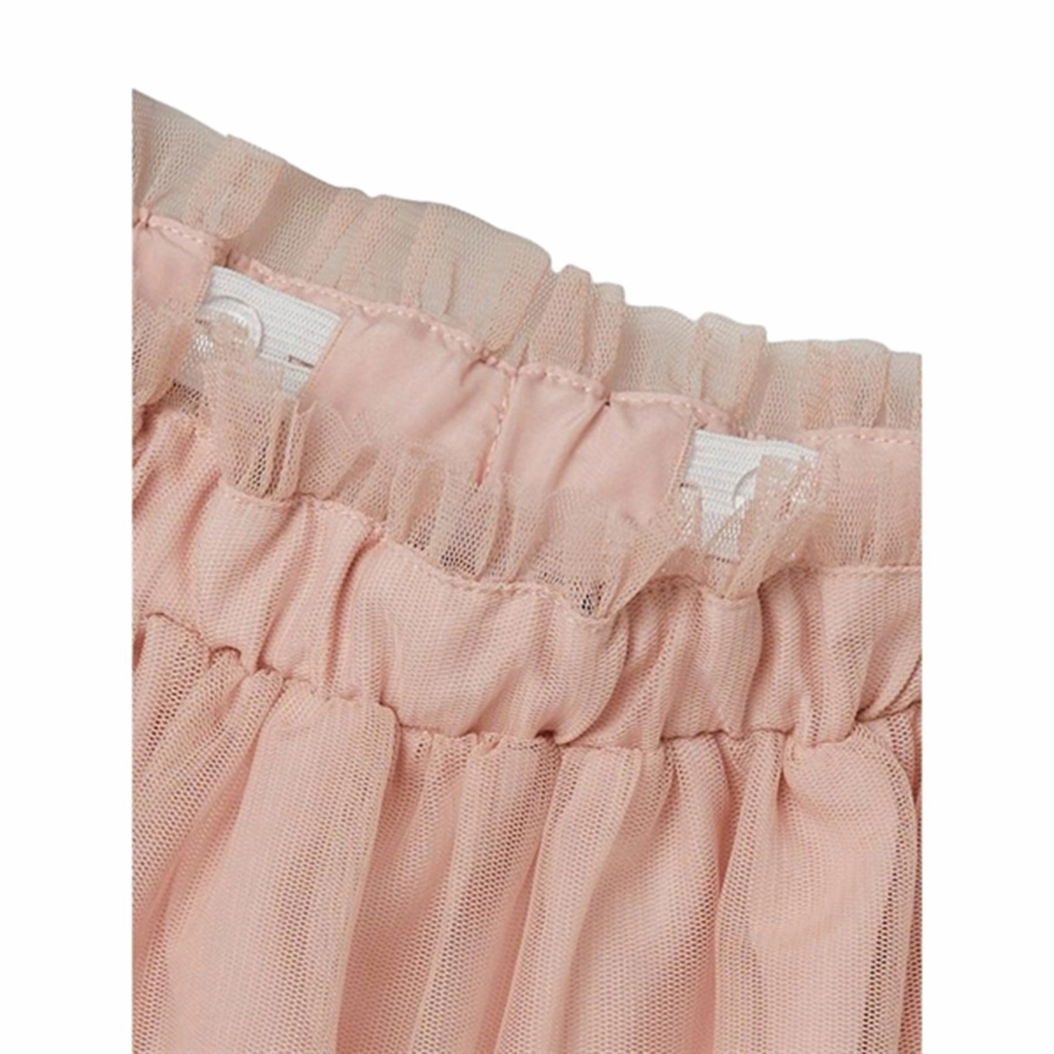 Name it Rose Smoke Batille Tulle Skirt Diagonal Slit